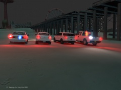 Rear Shot of unmarked car's