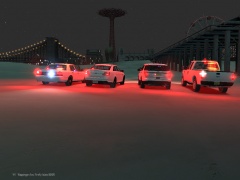 Rear Shot of unmarked car's