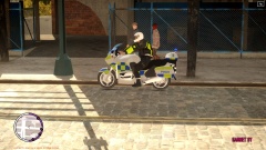 Swedish police MC (BMW)