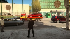 They are taking my car!