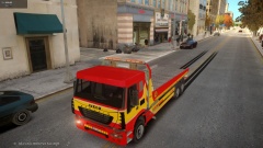 Swedish Iveco tow truck