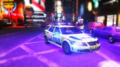 Swedish SAAB 9-5 Police