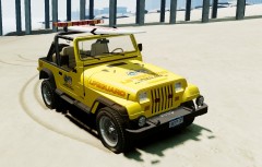 Jeep Wrangler 1988 LCFD Lifeguard Edition