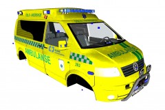 VW Transporter Norwegian Ambulance Edition WIP