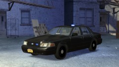 2003 Ford CVPI Unmarked Federal Signal LP400