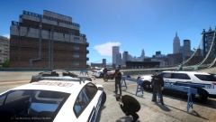 All hell broke out at a LCPD checkpoint