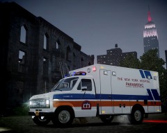The New York Hospital 1986 Ford E-150 Ambulance