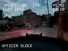 Dashcam Officer Glock