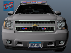 LC Bomb Squad Suburban - Front View