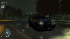 Chevy Subruban in the rain 2