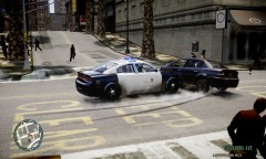 slamming into His Car