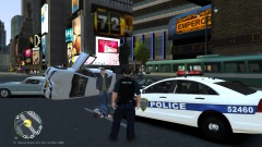 port authority At accident scene