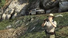 Park Ranger on the job