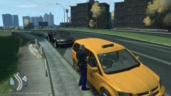 Charleston HEAT officer on a stop