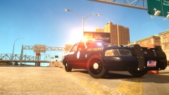 Alderney Highway Patrol [AHP] - Front of the Crown Vic