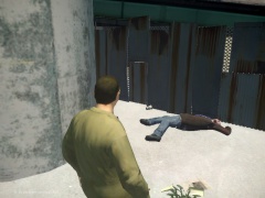 Detective on scene