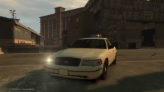ford crown victoria with an els v8 rotator lightbar (1)