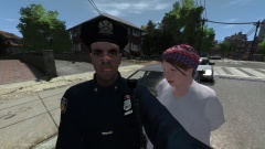 Just taking selfies...I mean recording evidence for the case.