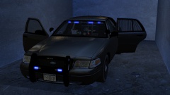 2011 Ford Crown Victoria Police Interceptor P71 Slicktop Unmarked