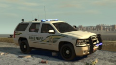 2009 Chevrolet Tahoe Police Pursuit Vehicle - Sheriff
