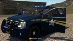 Alderney State Police Tahoe