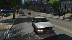 Just patrolling when I see a person being dragged along by another car!