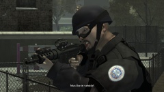 "Get on the ground!"