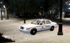 RCMP Crown Vic with Edge Lightbar