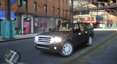 High Quality 2012 Ford Expedition Conversation Converted to GTA IV ingame Headlights On