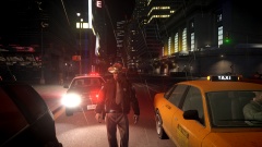 Approaching the window on a Traffic Stop