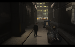 Niko walking through Liberty City