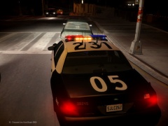 Lapd patrol car takedown CVPI.