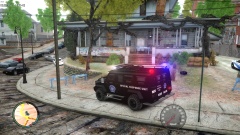 LCPD's Special Response Unit at the scene of a barricaded suspect