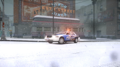 CVPI LCPD IN SNOW