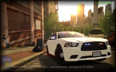 Peel Regional Police Service - 2013 Dodge Charger - Unmarked - Airport Traffic