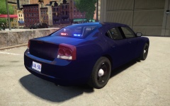 2010 Dodge Charger Pursuit - Undercover Traffic Enforcement (Back)
