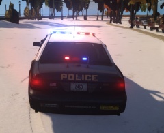 2011 Crown Victoria Police Interceptor - Lakewood Police Department - Whelen Legacy - "Tight Watch" Lighting Setup (REAR)