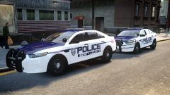 Beta testing - LCPD Ford Tauruses at 69th Street diner