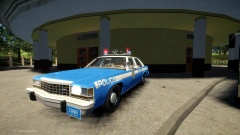 Vintage NYPD Ford LTD