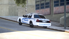 Westlake County Police Car in Silverlake City