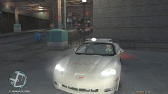 Alderney County Sheriff Corvette shot 2