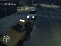 LCSD Officer Completeing a Traffic Stop