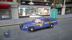 US Marshal In State Trooper CVPI