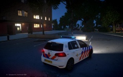 Volkswagen Golf MK6 Dutch police