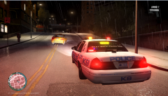 Taxi fleeing after initiating a traffic stop