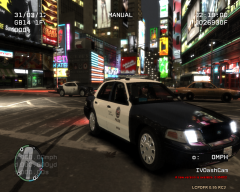 LAPD Crown Vic on patrol.