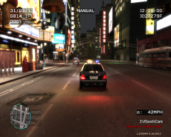 LAPD Crown Vic responding Code 3