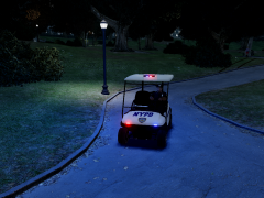 NYPD Golfcart