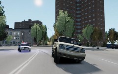 Armed suspect fleeing from drug deal in a stolen vehicle.