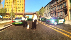 Police cruiser Accident